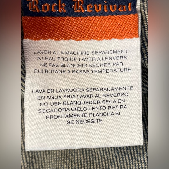 ROCK REVIVAL CHRISSIE BOOT JEANS SZ 32 - Picture 12 of 15